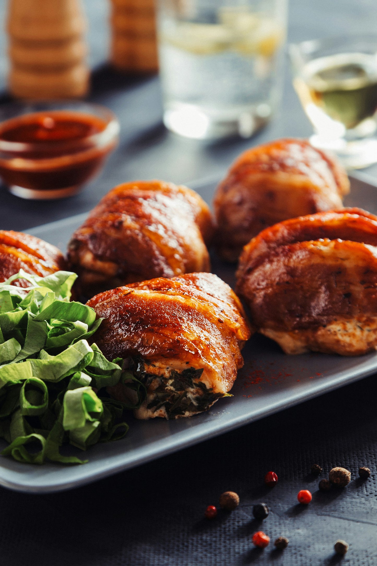 100% Pasture-Raised Bone-in Chicken Thighs, Skin-on