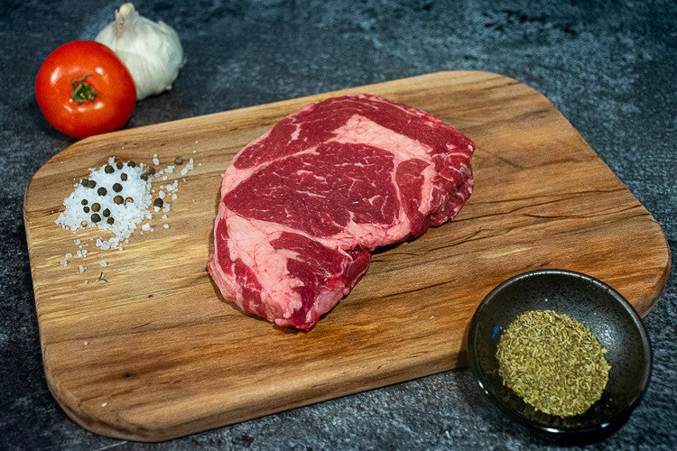 100% Grass Fed & Grass-Finished Boneless Ribeye Steak