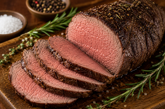 100% Grass-Fed and Finished Round Sirloin Tip Roast