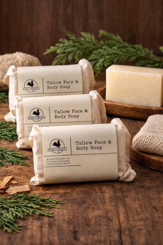 Hearth & Homestead Tallow Face & Body Soap
