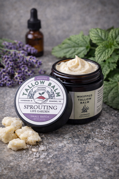 Sprouting Life Garden Tallow Balm