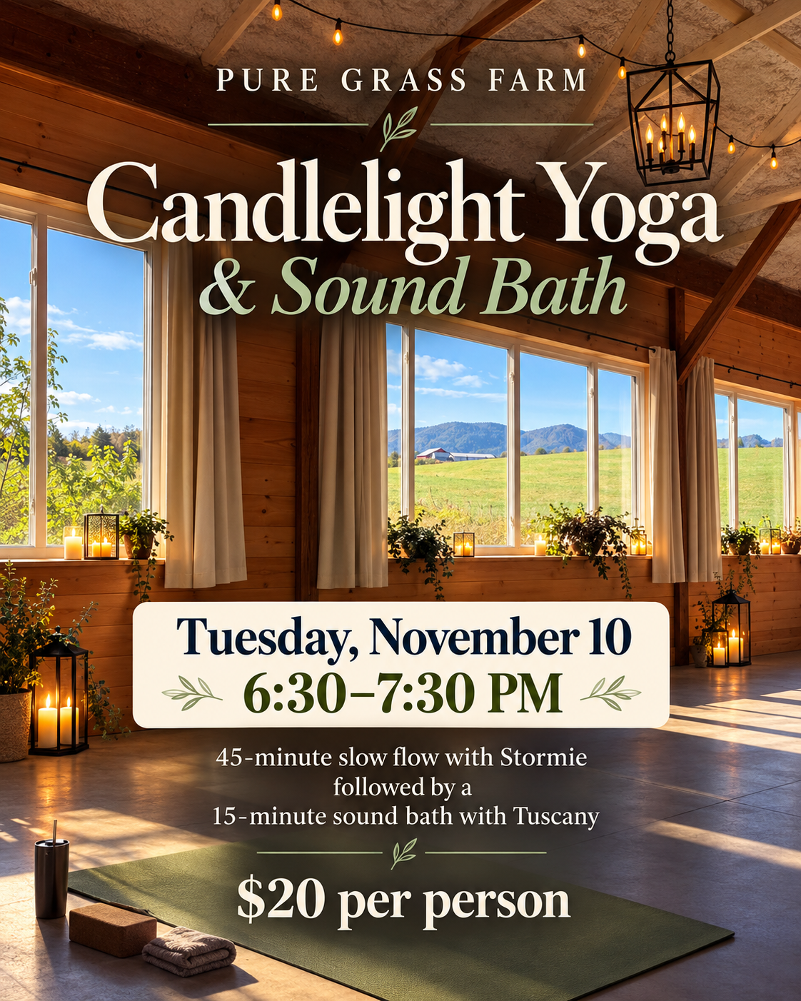 Candle Light Yoga