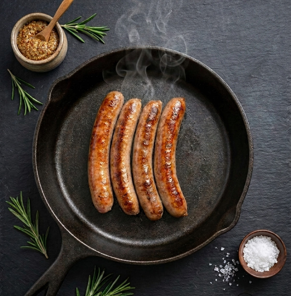 100% Grass-Fed and Grass-Finished All Mutton Merguez Sausage from Pure Grass Farm in Troutville, Virginia