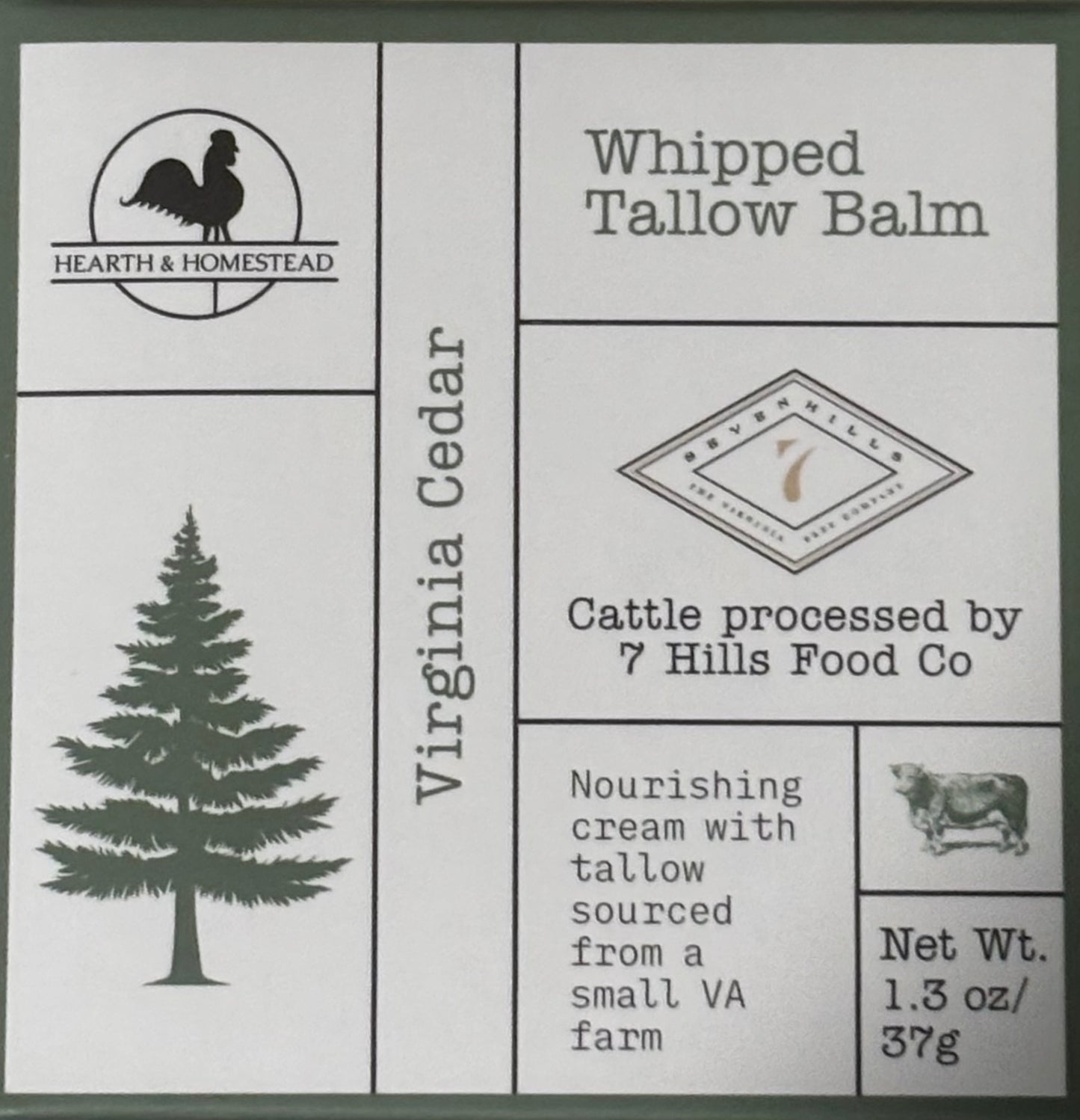 Hearth & Homestead Whipped Tallow Balm