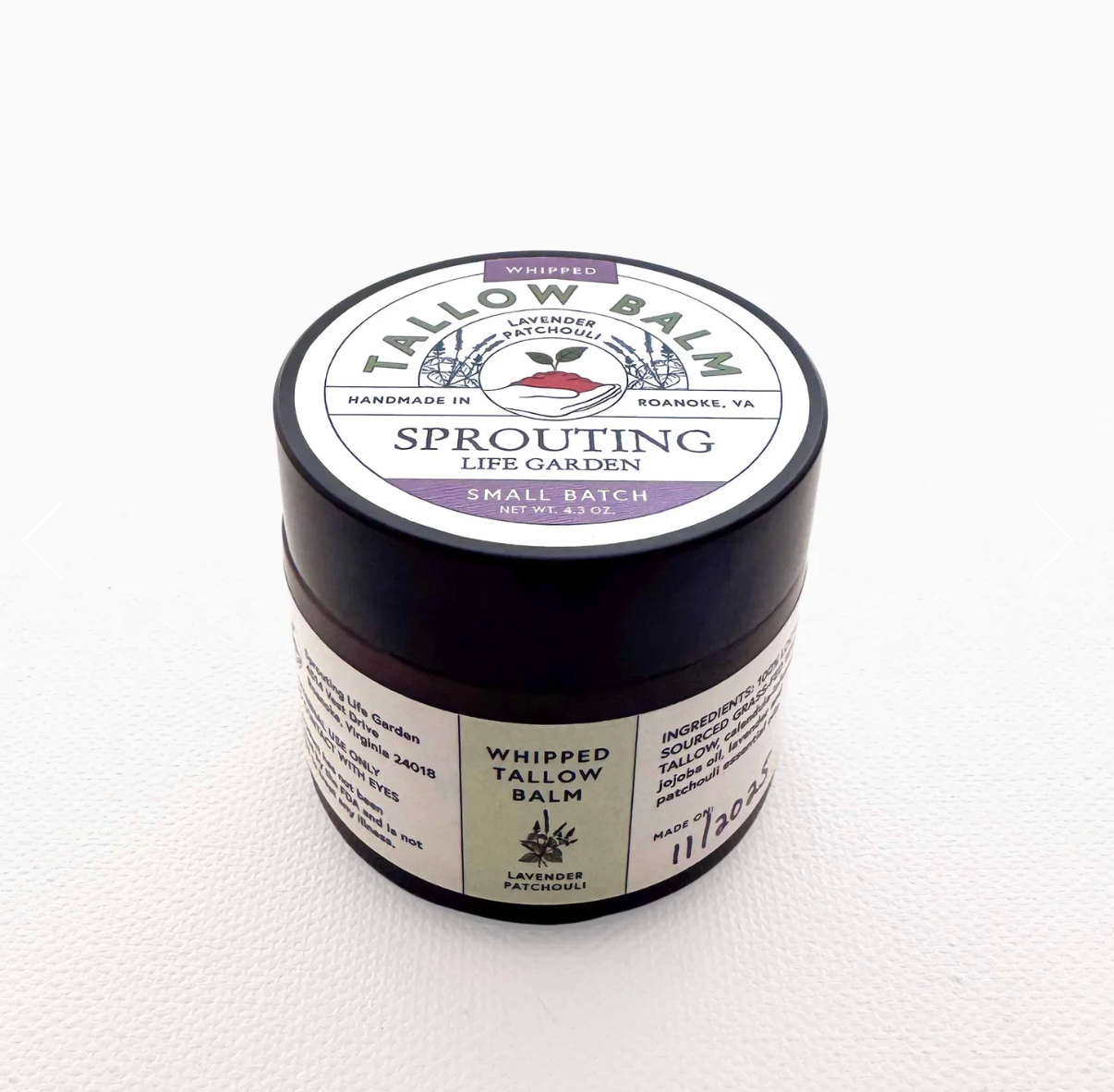 Sprouting Life Garden Tallow Balm