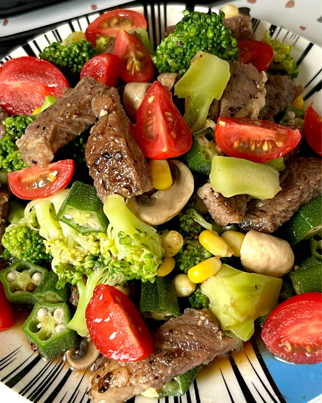 100% Grass-Fed and Grass-Finished Beef Stir Fry