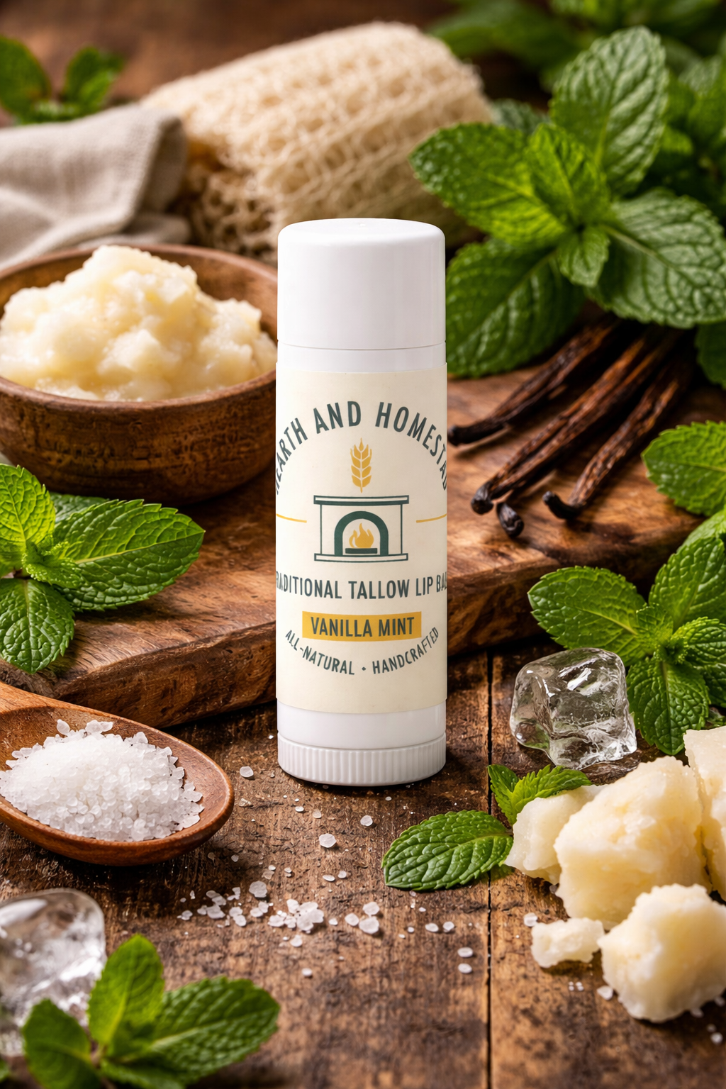 Hearth & Homestead Tallow Lip Balm