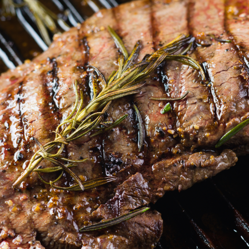 100% Grass-Fed & Grass-Finished Flat Iron Steak