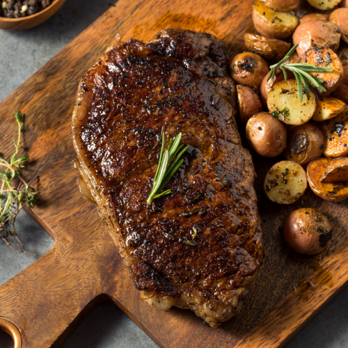 100% Grass-Fed & Grass-Finished New York Strip Steak