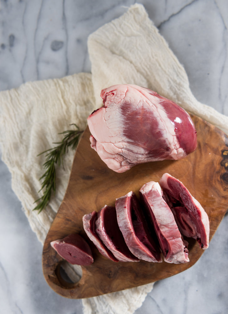 100% Grass-Fed and Grass-Finished Mutton Heart